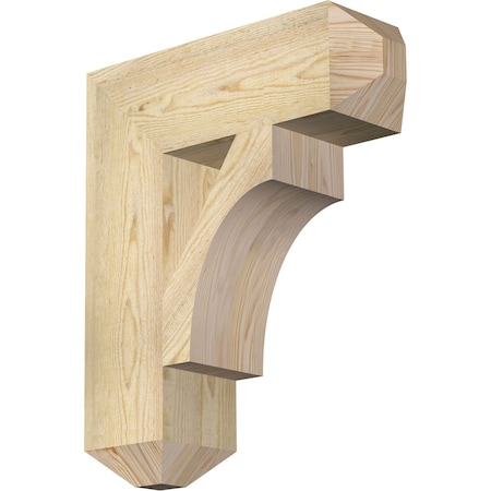 Ekena Millwork Westlake Craftsman Rough Sawn Bracket, Douglas Fir, 6"W x 20"D x 24"H BKT06X20X24WTL04RDF